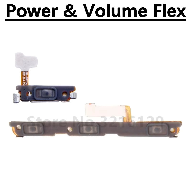 Samsung S10 G973 Ersatzteil-Set mit Ladeanschluss, Lautsprecher, Ohrhörer-Flex, Fingerabdrucksensor, Power- und Volume-Button sowie SIM-Kartenfach - Bild 2