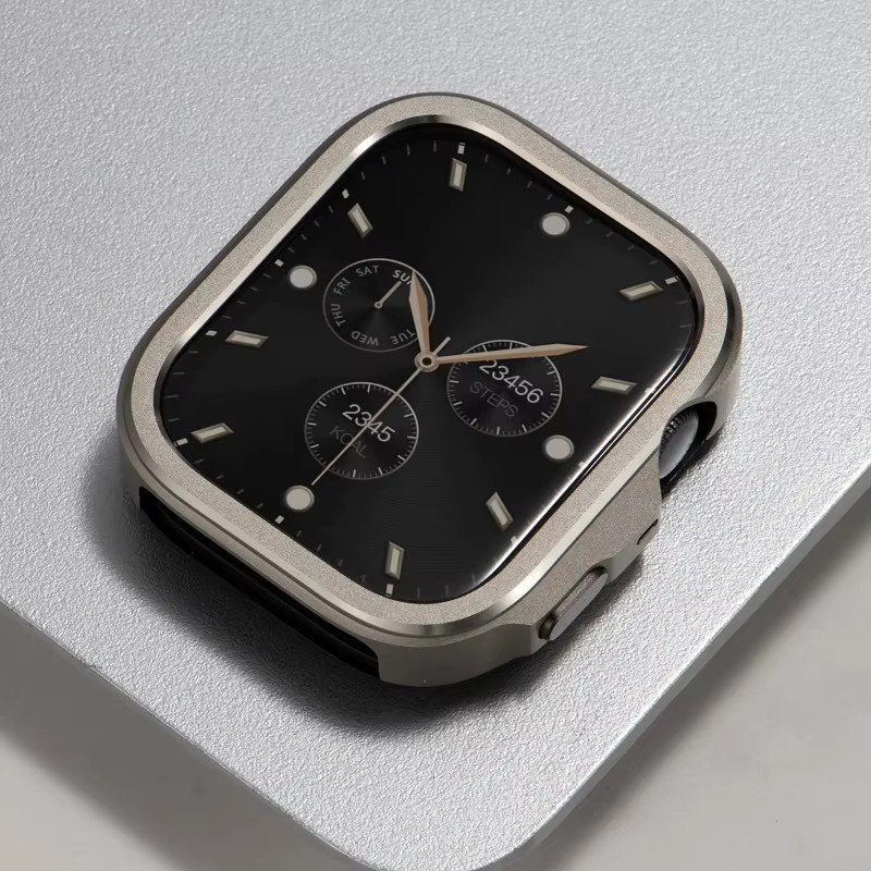 CAOWTAN Metallgehäuse für Huawei Watch Fit 4 Pro, Silber, Unisex - Bild 2