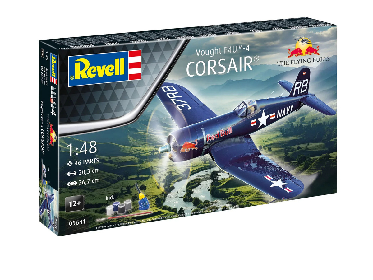 Revell Flying Bulls F4U-4 Corsair Gift Set Modellbausatz 1:48 - Bild 3