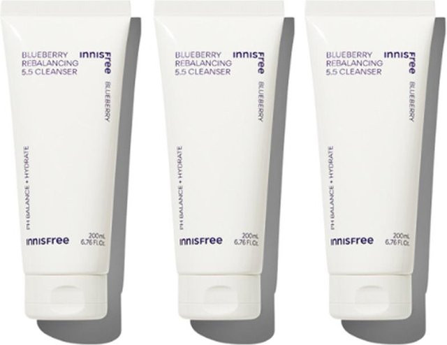 Innisfree Blaubeer Rebalancing Reinigungsgel, 200 ml, für normale Haut - Bild 1
