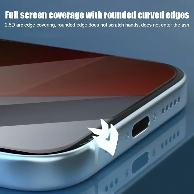 3 Stück Sichtschutz Displayschutzfolie aus gehärtetem Glas für Huawei nova 14 13i 12s 11i 10z Ultra Pro 9se 8SE Youth 4K Ultra HD mit 9H Härtegrad in Transparent - Bild 6