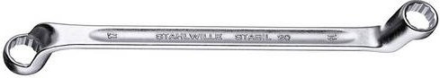 Stahlwille Doppelringschlüssel STABIL SW 16 x 17 mm, silber - Bild 1