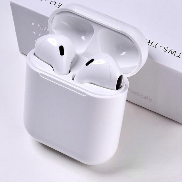 ZLH Mall TWS Stereo Wireless 5.0 Bluetooth In-Ear Kopfhörer mit Ladebox und Mikrofon für Android und iOS in Weiß - Bild 1