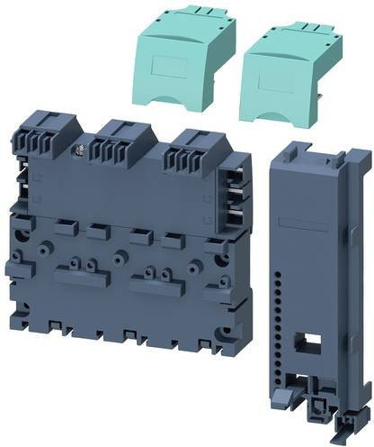 Siemens Einspeisesystem 3RV29 Erweiterungs-Set für 3 Motorstarter, Baugröße S00 und S0, Einspeisekasten, grau - Bild 1