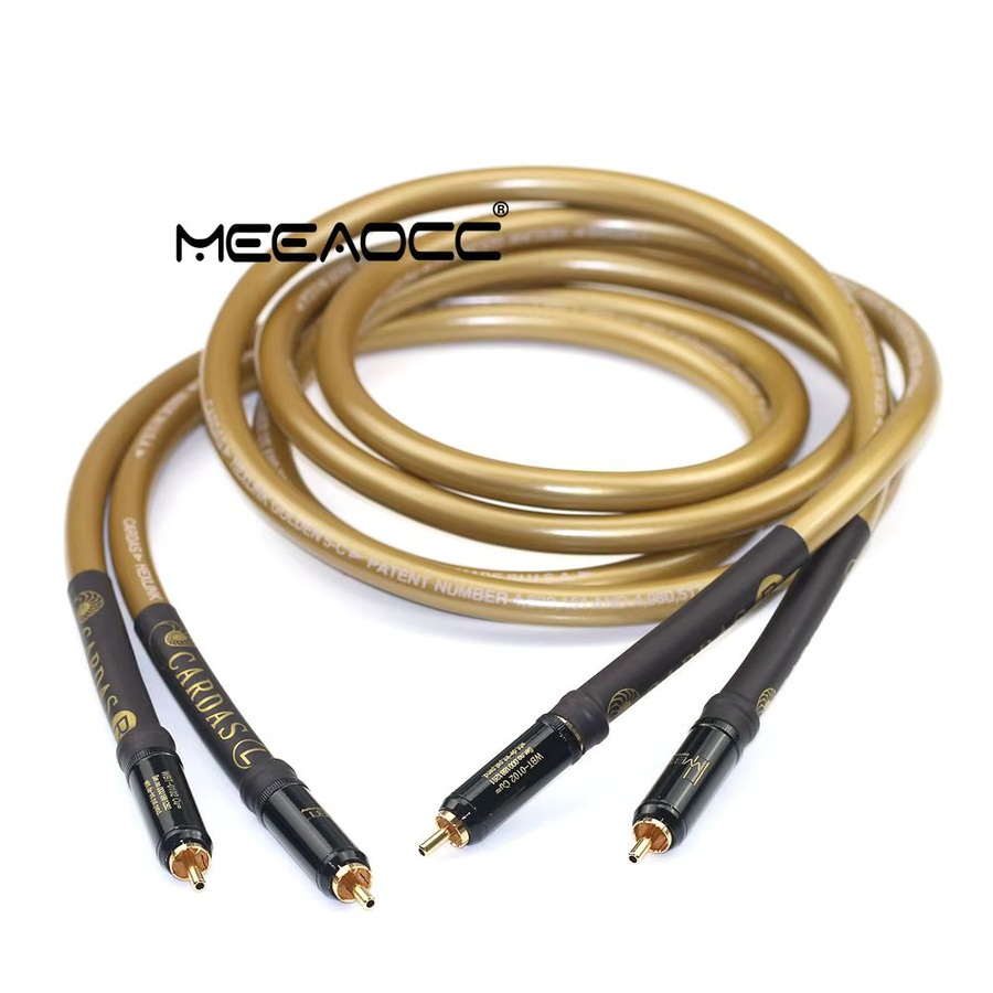 Cardas Golden Ratio 5-C RCA Audiokabel in Gold für HiFi-Endgrade Verbindungen - Bild 3