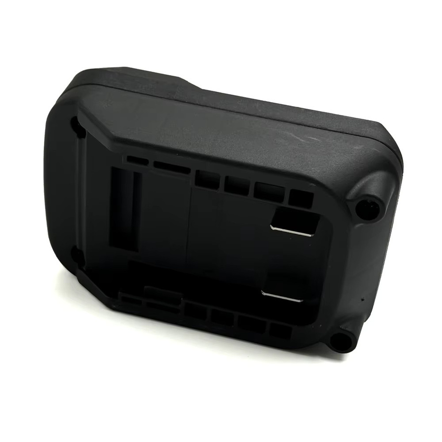 Akku-Adapter-Konverter für DeWalt 18 V Lithium-Akkus und Lidl Parkside X20V Li-Ion Elektrowerkzeuge, Farbe: Schwarz - Bild 3