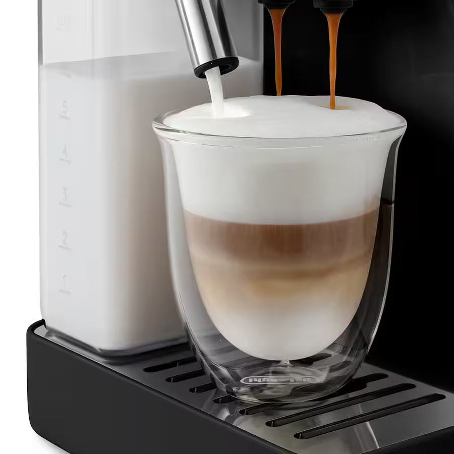 De'Longhi Rivelia Start Kaffeevollautomat EXAM420.55.BXL in Onyx Black mit Touch-Display, Cold Brew Funktion und Milchbehälter - Bild 3