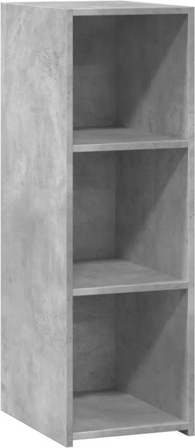 vidaXL Sideboard in Betongrau aus Holzwerkstoff, minimalistisches Design, Wandmontage, B/T/H: 30 x 41 x 93 cm - Bild 1