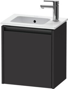Duravit Waschtischunterschrank Ketho.2 mit 1 Tür in Grau Matt, B/T/H: 41 x 29,2 x 44 cm - Bild 1