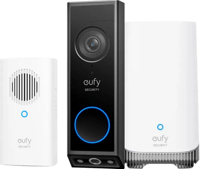 eufy Security Set mit eufyCam S4, HomeBase 3, Video Doorbell E340 und Chime - Bild 1