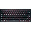 Cherry KW 9200 MINI Multi-Device Tastatur, QWERTZ, Schwarz, Bluetooth und 2.4 GHz Funk, USB-C, Scissor-Technologie - Bild 3