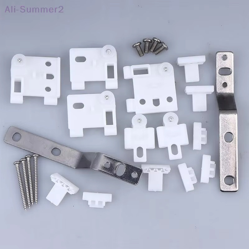 JIALISI Master Carrier Set mit Rad-Pulley und 11,5mm Gürtel für gebogene Schienen zur elektrischen Vorhangsteuerung - Bild 2