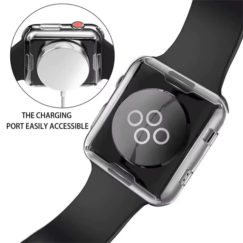 HUBANDE Displayschutzfolie für Apple Watch, TPU-Stoßstangenabdeckung, Unisex - Bild 3
