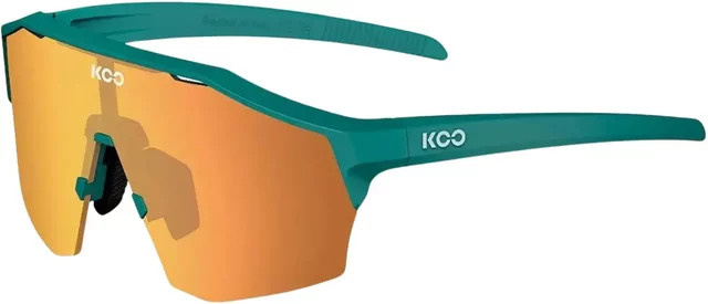 KOO Alibi Sonnenbrille, semi_rimless, green, unisex, plastic, wrap - Bild 1