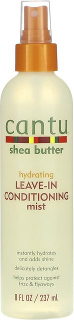 Cantu Leave-In-Conditioner-Spray Sheabutter, 237 ml, lockiges und coloriertes Haar - Bild 1