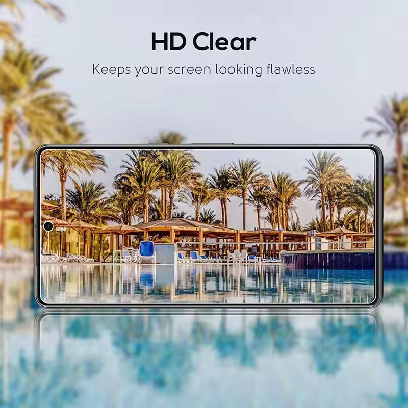 3er-Pack Samsung Galaxy A07 Schutzfolie aus gehärtetem Glas, transparent, HD Clear Premium Schutz - Bild 4