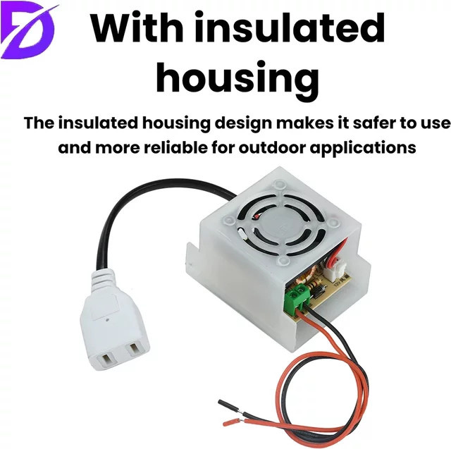 diymore DC-Boost-Inverter-Modul 100W Hochleistungs-Transformator mit Gehäuse DC12-16,8V zu 220V - Bild 1