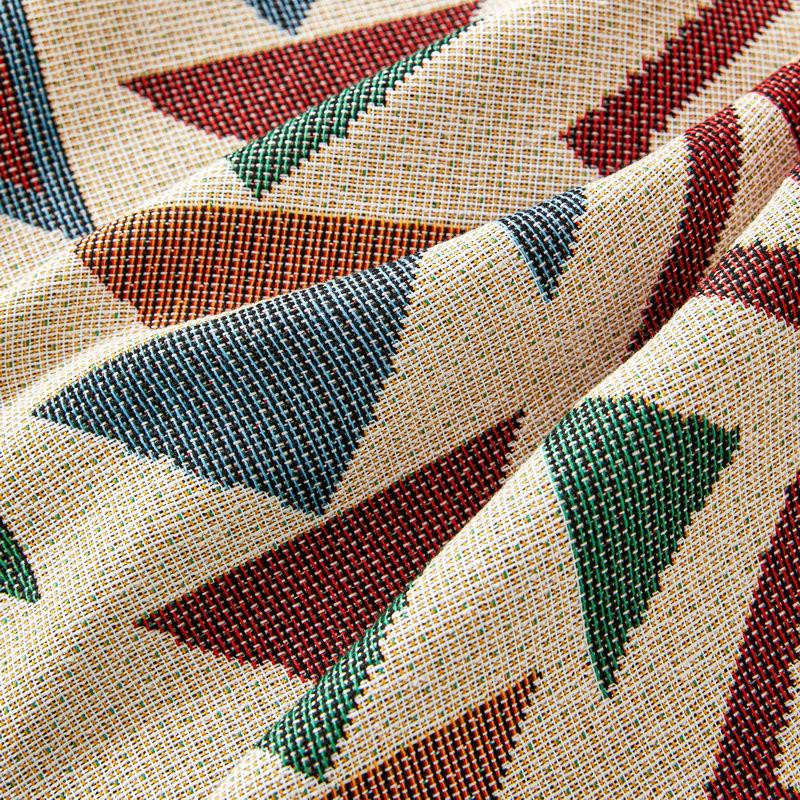 Super Six Chenille Sofa Decke mit geometrischem Muster, B/B: 180 x 130 cm - Bild 2