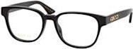 Gucci GG 1746OA Korrektionsbrille, Vollrand, quadratisch, Kunststoff, black, Unisex - Bild 1