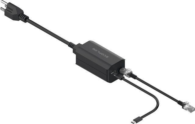 EcoFlow Erdungsadapter in Schwarz - Bild 1