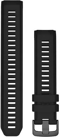 Garmin Uhrenarmband Silikon, Schwarz, Unisex - Bild 1