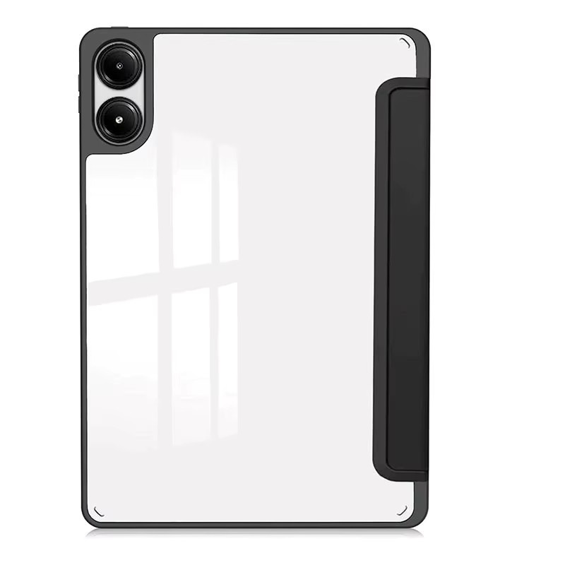 Xiaomi Poco Pad M1 Schutzhülle mit Stifthalter und magnetischem Klappständer in Pink oder Schwarz - Bild 5