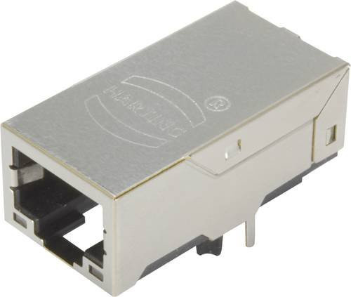 HARTING Buchse 09 45 551 1150 mit 8 Polen für Sensoren in Silber - Bild 1