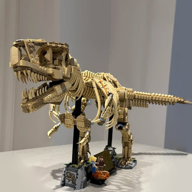 LIEI Tyrannosaurus Rex Fossil Skelettmodell, Dinosaurier, Kunststoff - Bild 1