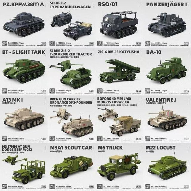 GSF BT-5 Leichter Panzer, Militärmodell, 1:35, ab 6 Jahre - Bild 1