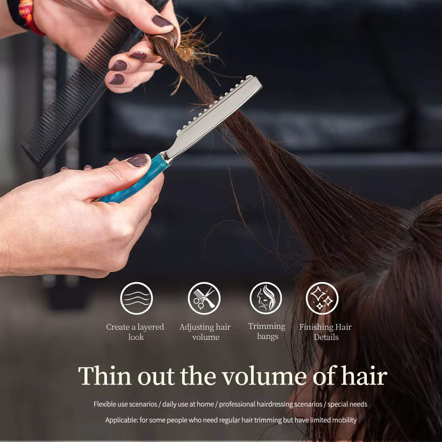 Friseurrasierer aus Harz und Zinklegierung, Unisex - Bild 2
