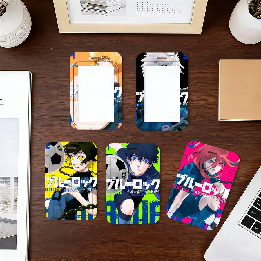 Anime Blue Lock Isagi Yoichi Schlüsselband-Kartenhalter, Unisex - Bild 2