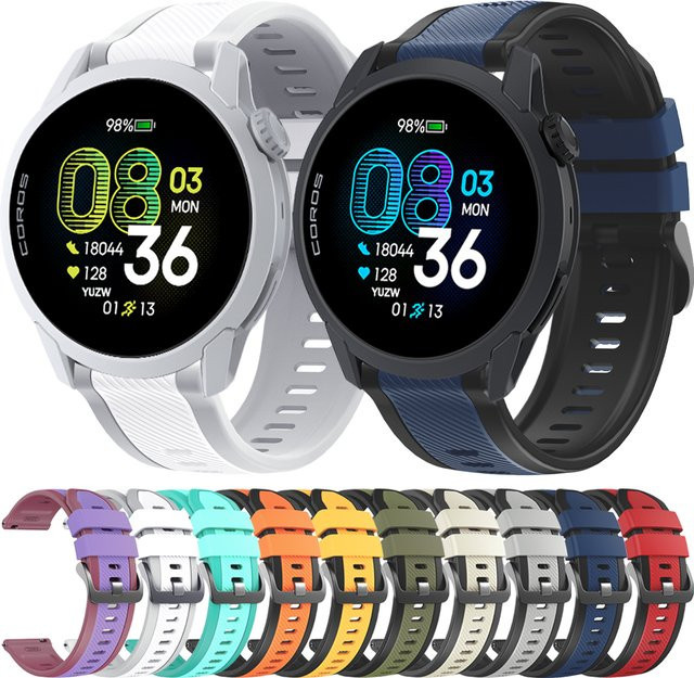 COROS Uhrenarmband, Silikon, Unisex - Bild 1