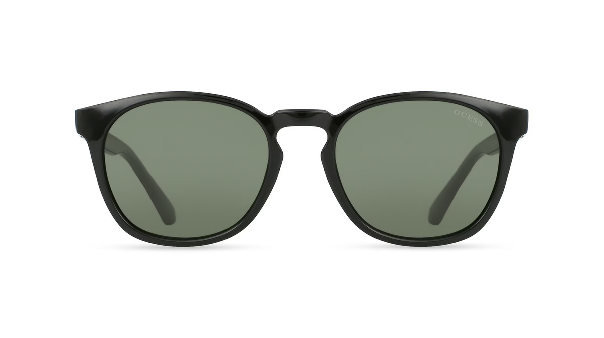 Guess GU00045 Sonnenbrille, Vollrand, Quadratisch, Kunststoff, Herren, schwarz - Bild 1