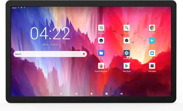 ALLNET Speedy 210-B Performance Display 21 Zoll Android 14 Schwarz mit Full HD Touchscreen und PoE - Bild 1