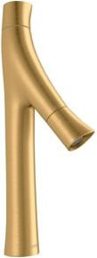 Hansgrohe Axor Starck Organic Zwei-Griff-Waschtischarmatur in Brushed Brass - Bild 1