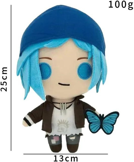 Yiran toy Life is Strange Schmetterlingsmädchen Plüschpuppe, 25cm, ab 3 Jahren - Bild 1