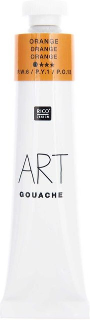 Rico Design ART Gouache Orange 22 ml - Bild 1