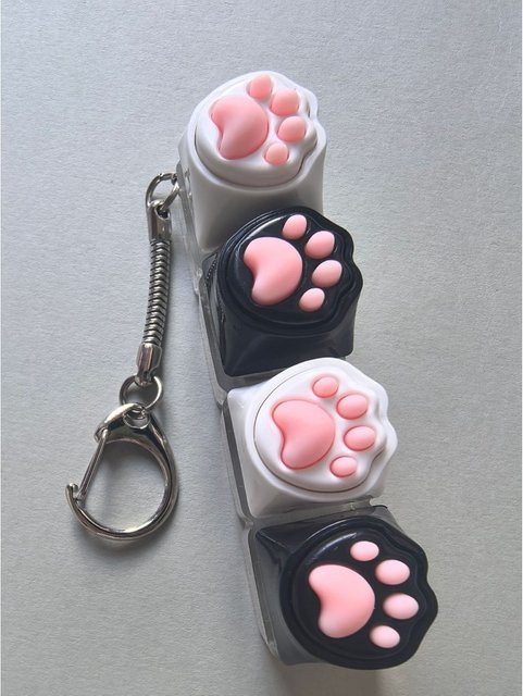 Keeppley Katzenkrallen-Schlüsselanhänger, Unisex - Bild 1