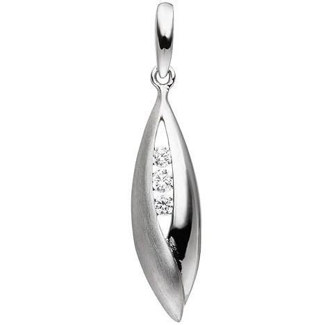 Colfem Anhänger 925 Silber, Zirkonia, Unisex - Bild 1
