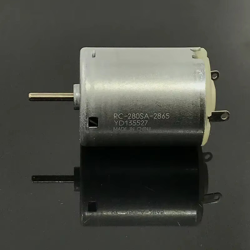 Mabuchi RC-280SA-2865 Kohlebürstenmotor, DC 6V 9V 16000RPM High Speed Mini 24mm 280 Elektromotor, DIY RC Spielzeugauto Modell Tank - Bild 2