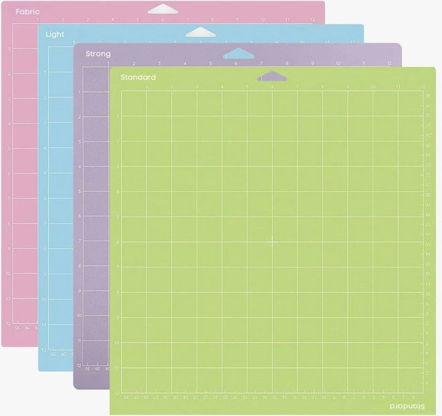 Multifunktionale PVC-Schneidematte für Maker Explorer und DIY-Projekte, langlebige Gravurplatte und Nähunterlage, Breite: 30,48 cm, Tiefe: 30,48 cm - Bild 1