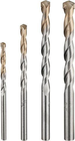 Connex Betonbohrer-Satz mit Hartmetallspitze in Silber - Bild 1