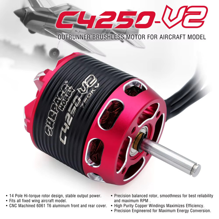 Übertreffen Hobby Bürstenloser Motor, für RC Flugzeug Multicopter, Metall - Bild 1