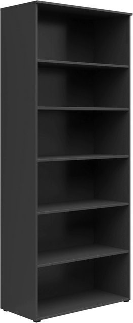 Mömax Regal Multistauraum in Anthrazit und Grau, B/T/H: 40 x 195 x 80 cm - Bild 1