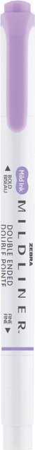 ZEBRA Mildliner Textmarker mit 2 Spitzen in Violett - Bild 1