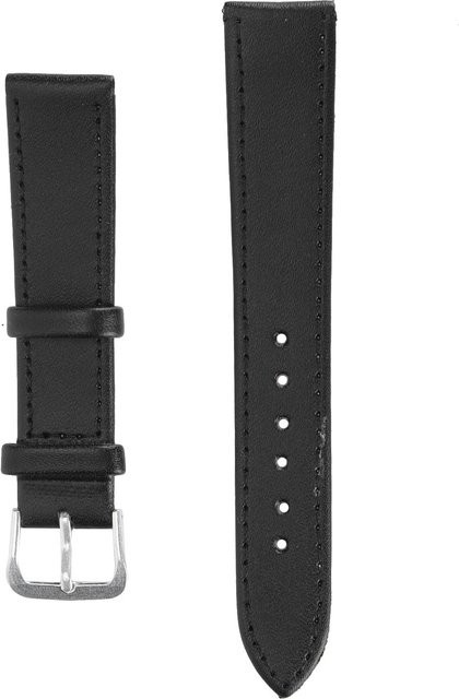 Neoglint Uhrenarmband PU-Leder, 18 mm, Schwarz, Unisex - Bild 1