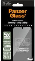 PanzerGlass Ceramic Displayschutz Ultra-Wide Fit Schutzfolie für Samsung Galaxy S25 Edge in Transparent - Bild 1