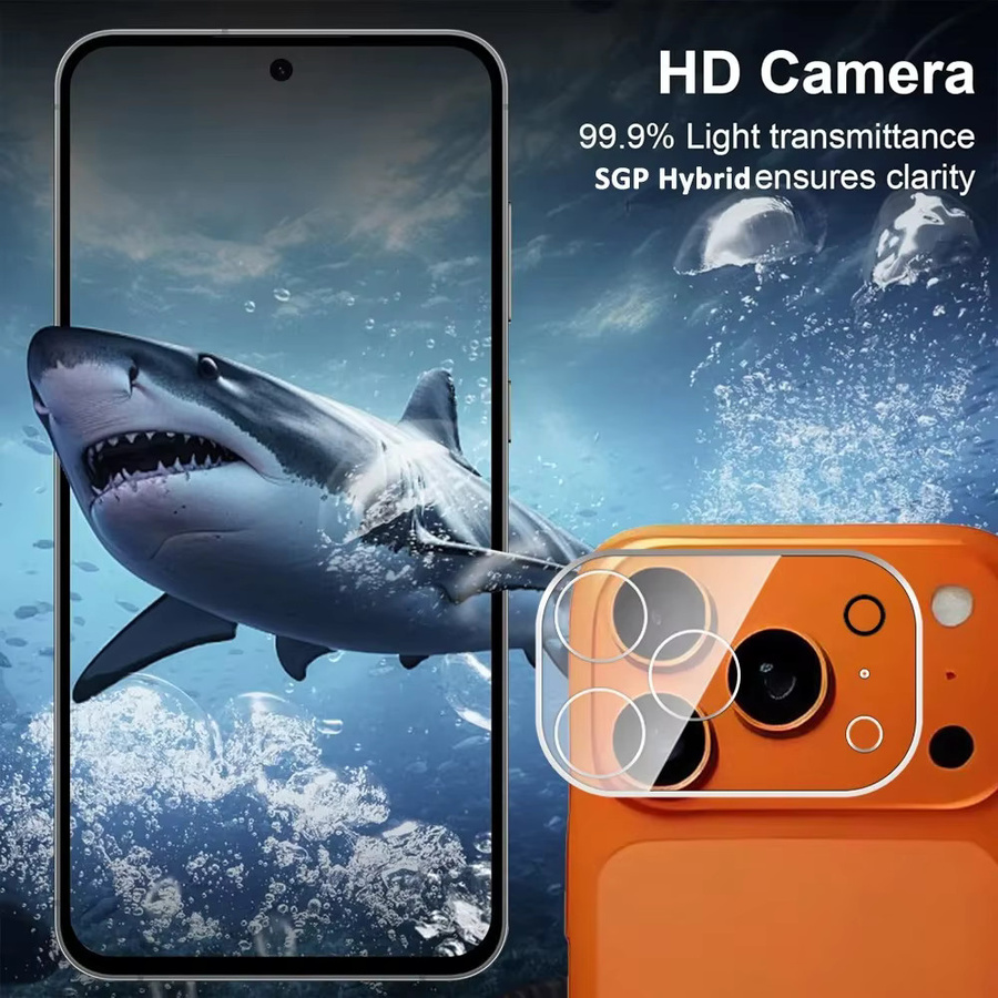 3er-Set Ultra-Klare Kameraobjektivschutzfolien für iPhone 11 bis iPhone 17 Pro Max, Kratzfester Schutzglas, Transparent - Bild 2
