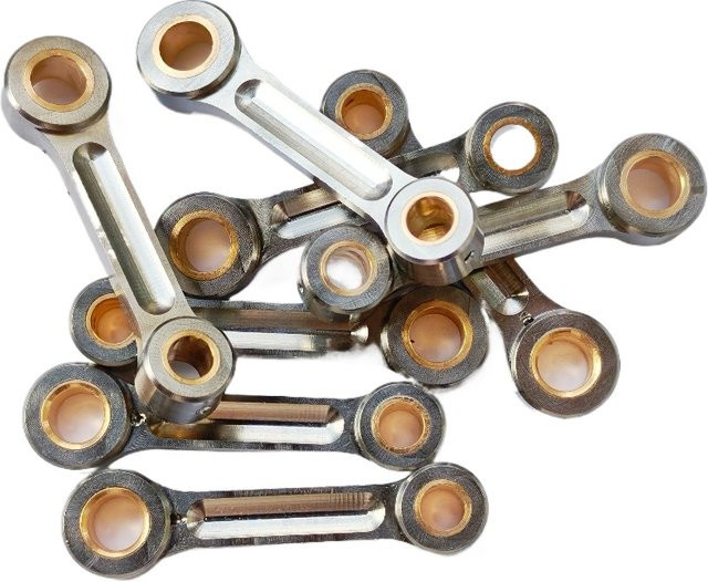 goni 3,5CC 21-Takt Methanol-Motor, Titanlegierung Pleuelstange, Motormodellteile - Bild 1