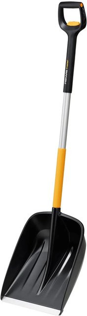 Fiskars Teleskop-Schneeschaufel X-Series aus Kunststoff und Aluminium in Schwarz, Silber und Orange mit einer Arbeitsbreite von 36,2 cm - Bild 1
